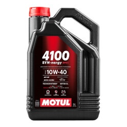 5L Huile Motul 10W40 4100 Syn-nergy Spec (Mercedes, PSA, Renault, Volkswagen)